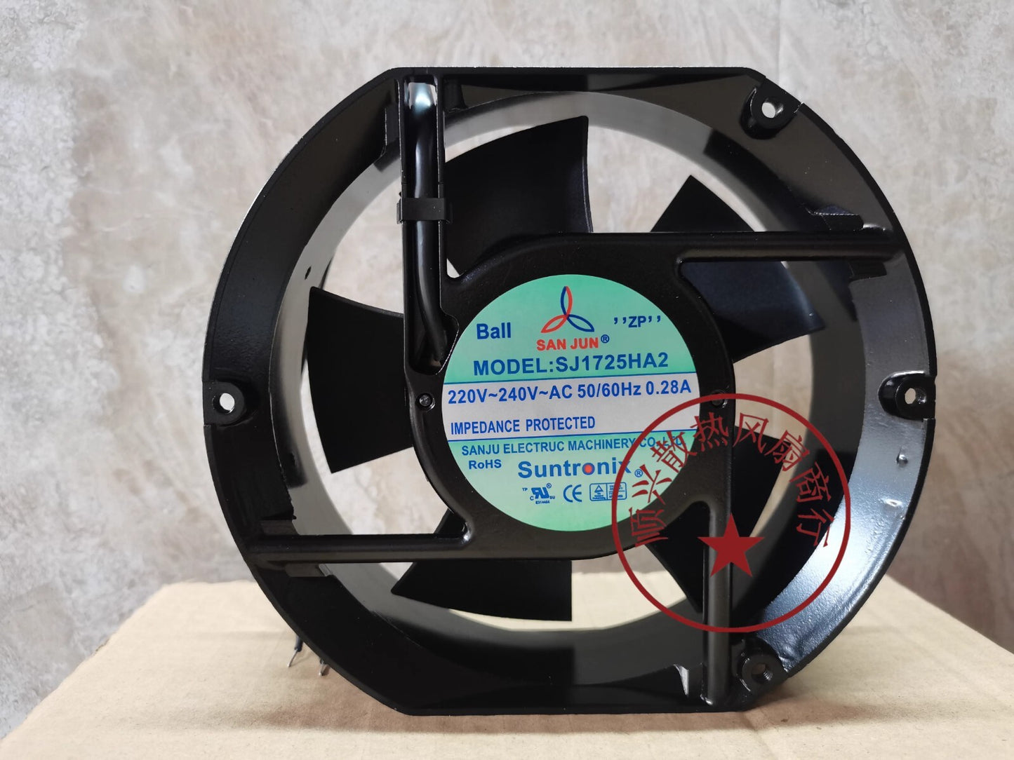 SANJUN SJ1725HA2 17251 220V-240V 0.28A Cooling Fan
