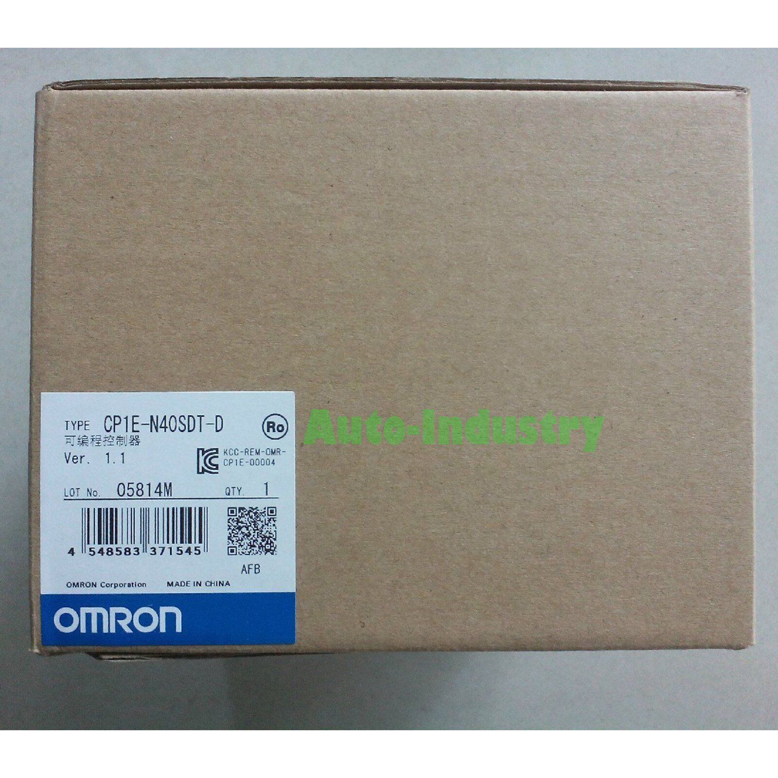 new CP1E-N40SDT-D PLC Module One year Fast Delivery OM9T - OMRON