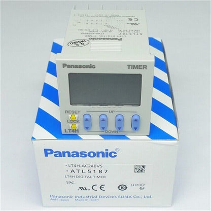 Panasonic LT4H Timer AT240V Built-in Timer 1Pcs Compact Design Timer with 240V AC Input - PANASONIC
