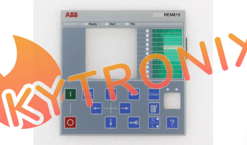 1Pcs For ABB REM615 Key Panel