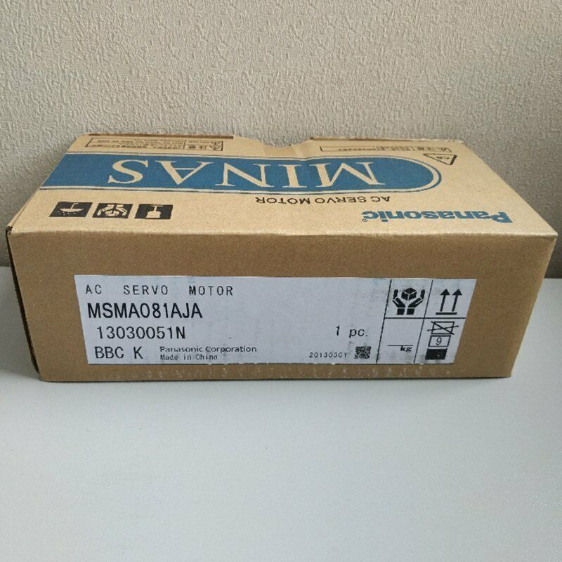 new 1PCS  For Panasonic AC Servo Motor MSMA081AJA One year