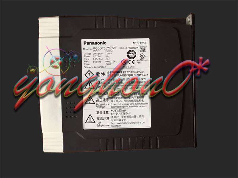 used 1PCS MCDDT3520053 Panasonic AC Servo Driver - PANASONIC