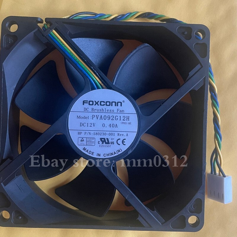 1pcs  Foxconn PVA092G12H DC12V 0.40A 9025 PWM large air volume fan 4pin