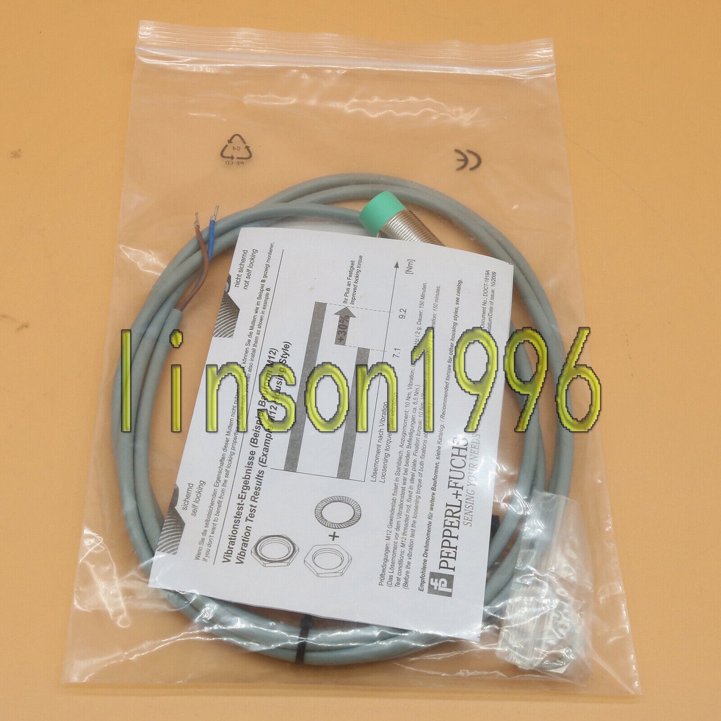NCN8-18GM40-Z0 inductive proximity switch sensor for Pepperl+Fuchs - PEPPERL+FUCHS