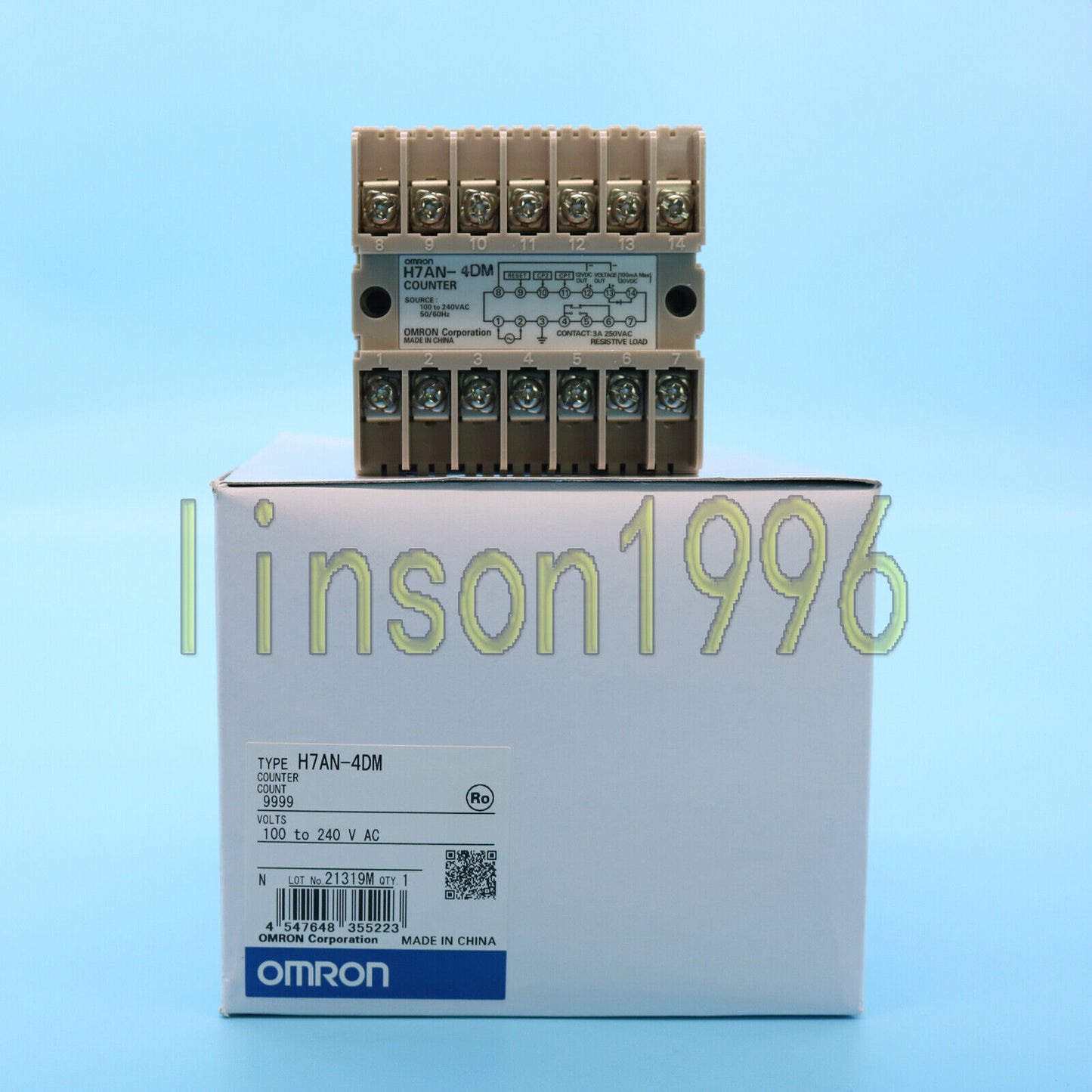 Omron Digital Counter H7AN-4DM, Fast Delivery One-Year Warranty - OMRON