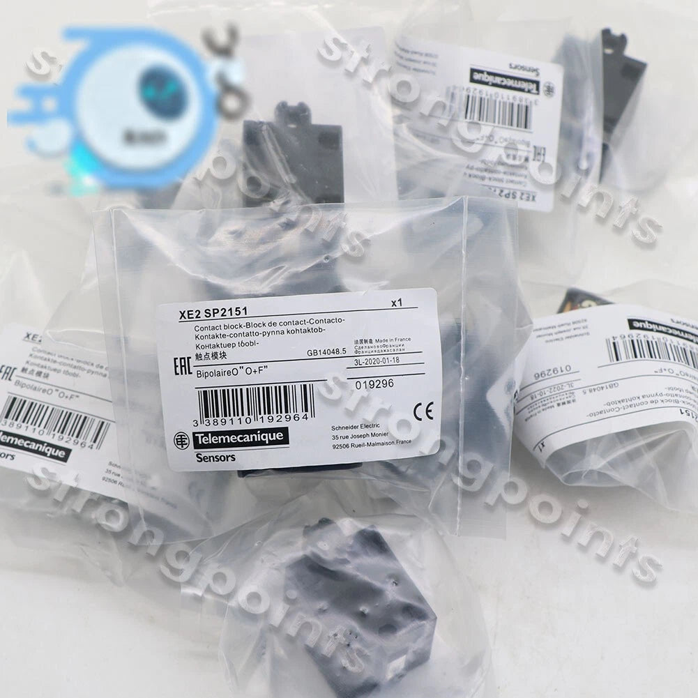 (10PCS) Tele XE2SP2151 LIMIT SWITCH CONTACT BLOCK 1NC+1NO SNAP ACTION SC