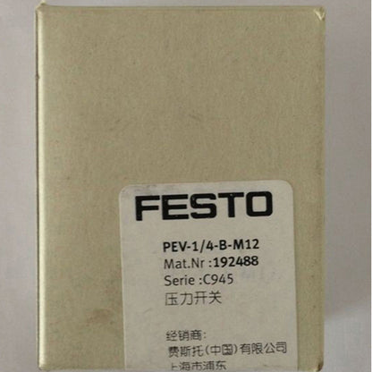 1PC Pressure Switch FESTO PEV-1/4-B-M12 192488 SPOT STOCK - FESTO