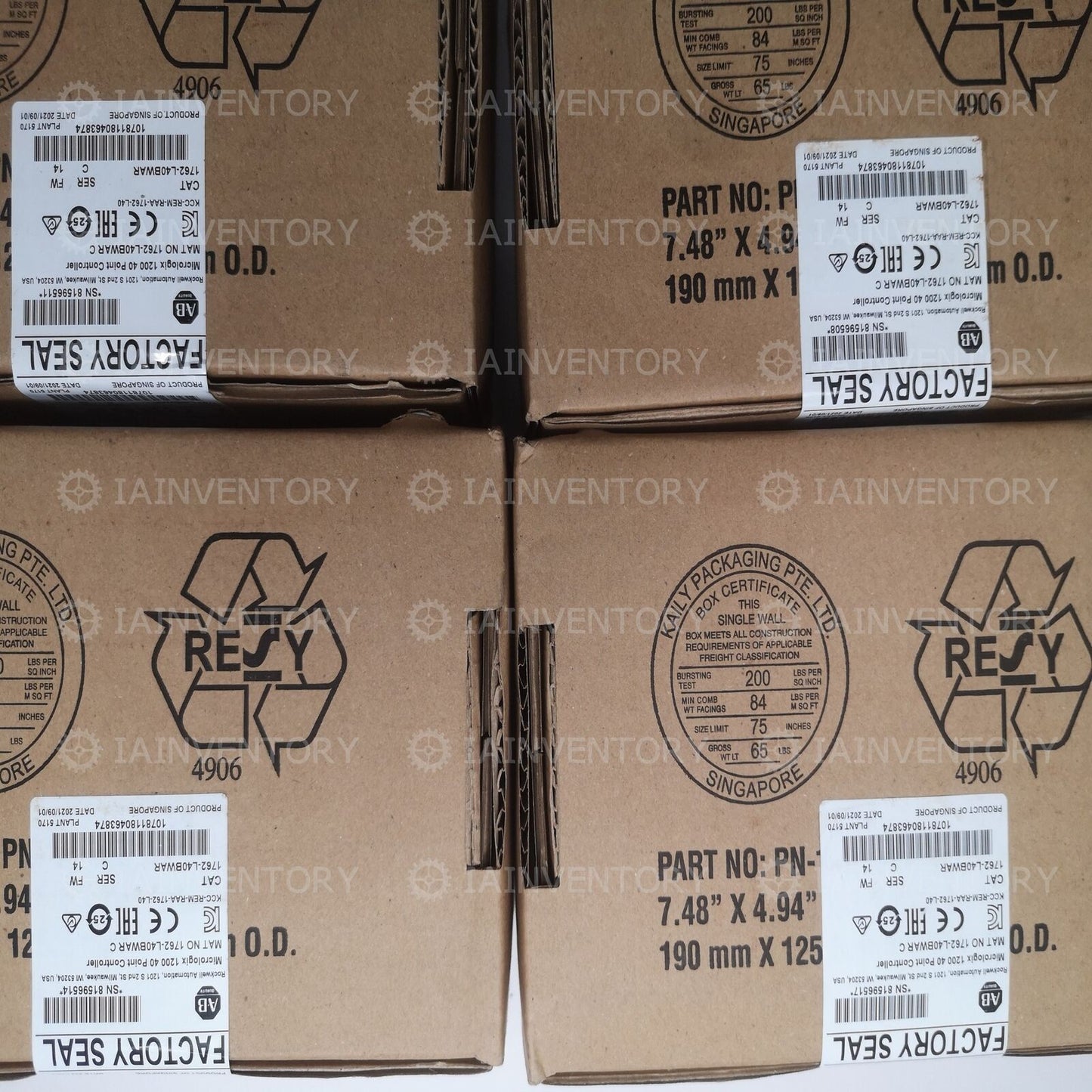 Sealed Allen-Bradley 1762-L40BW YEAR - ALLEN-BRADLEY