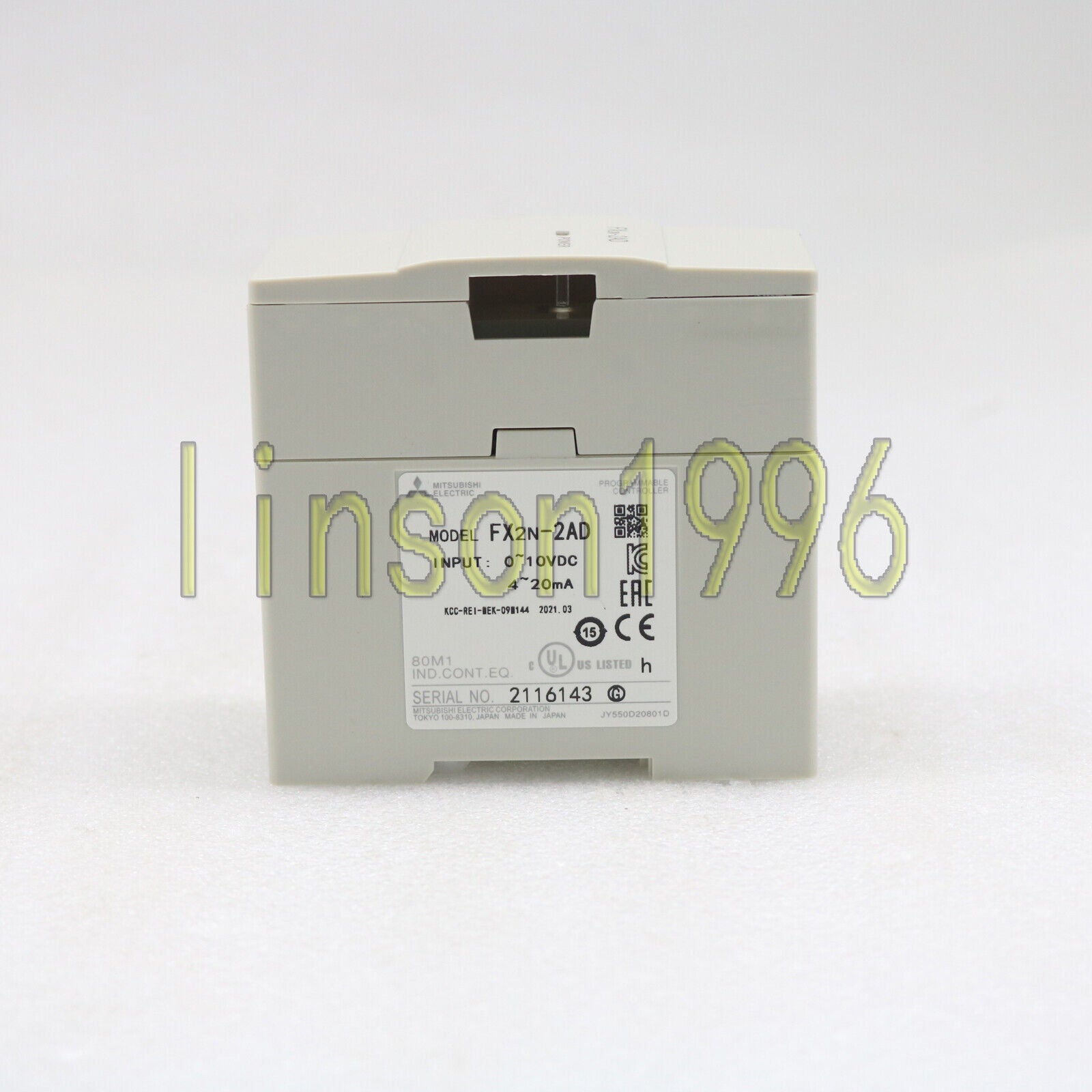 Mitsubishi FX2N-2AD programmable controller - MITSUBISHI