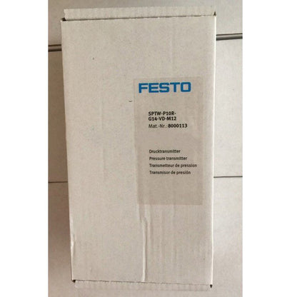 New 1PC FESTO Pressure Sensors SPTW-P10R-G14-VD-M12 - FESTO