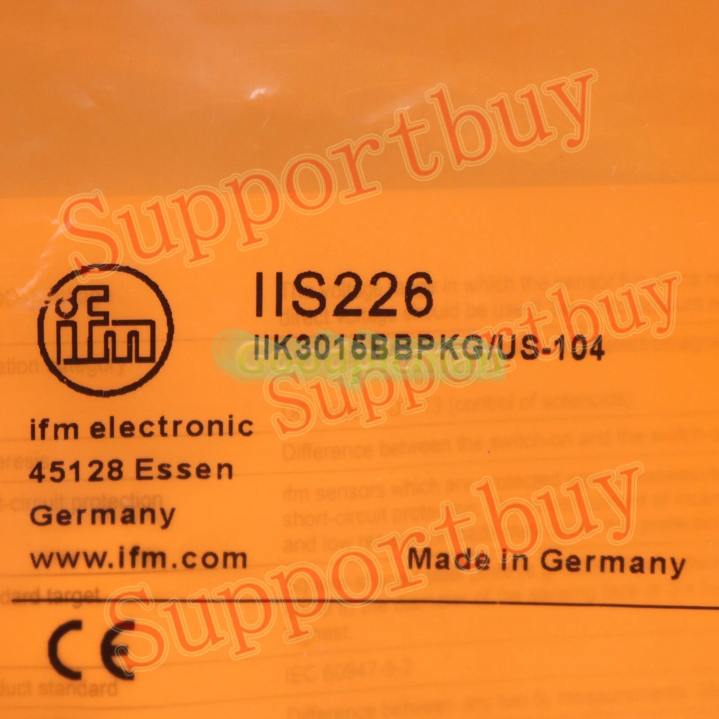 IIS226 For IFM INDUCTIVE PROXIMITY SWITCH SENSOR Free Shipping