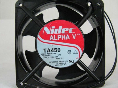 1pcs  Nidec A30135-89 230V 0.130A 12038 120mm 2-wire DC cooling fan