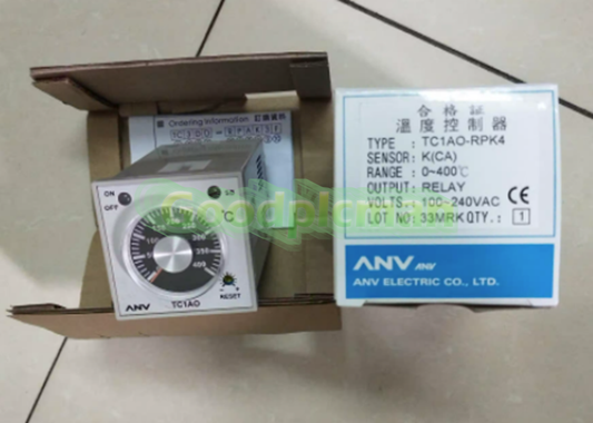 ANV TC1AO-RPK4 Temperature Controller 0~400℃ 100~240VAC 1Pcs/