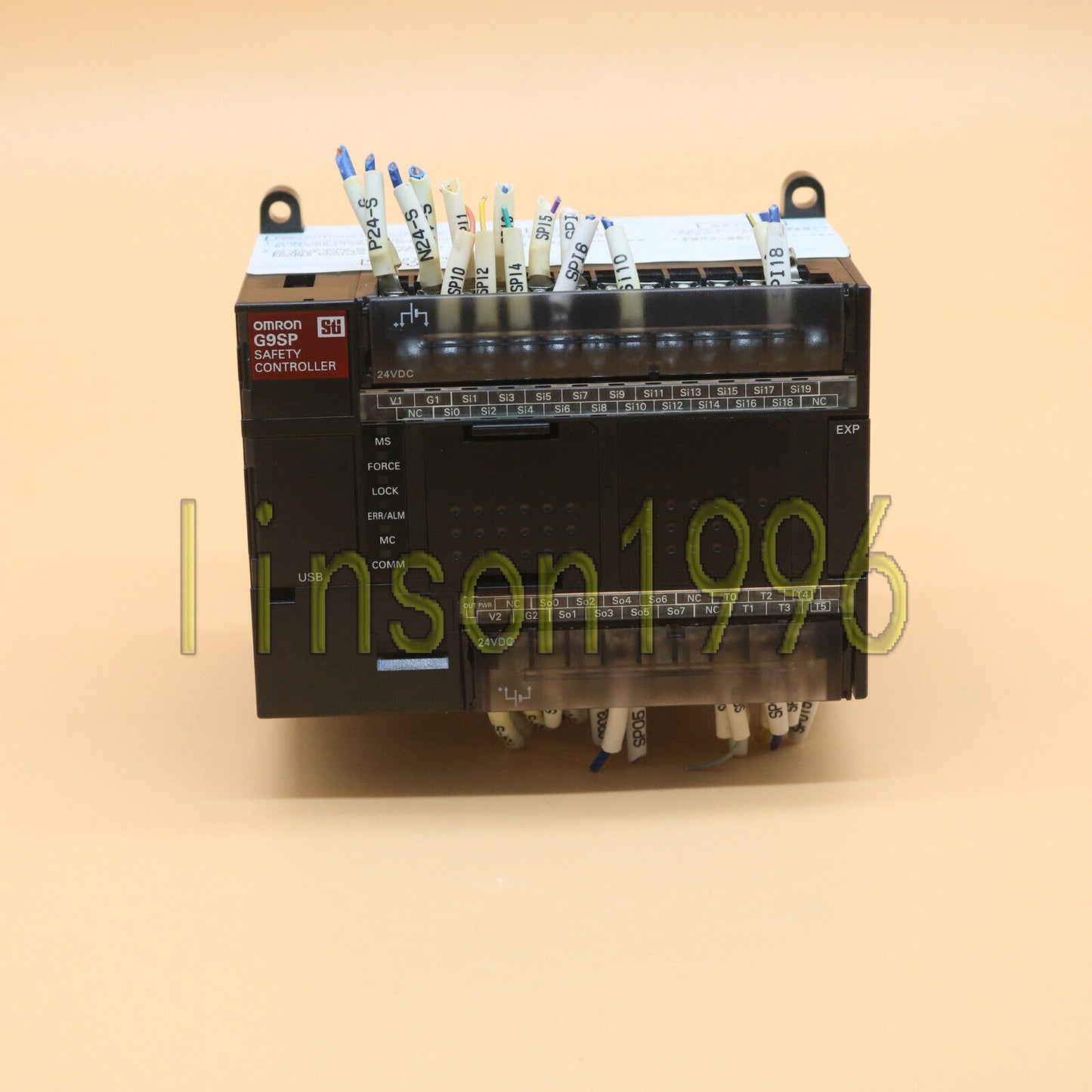 used OMRON G9SP-N20S Safety Controller in good condition - OMRON