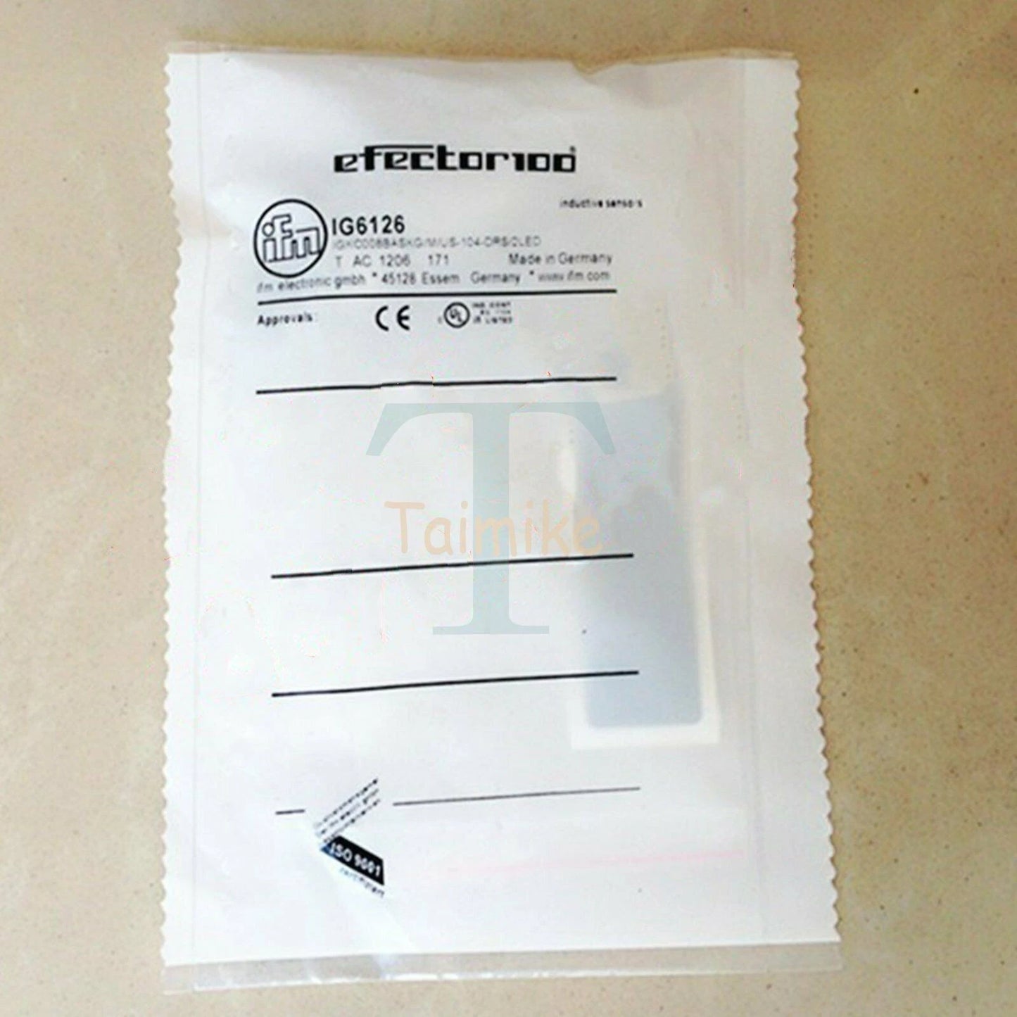 1PCS IFM IG6126 IGKC008BASKG/M/US-104-DRS/2LED Proximity Switch
