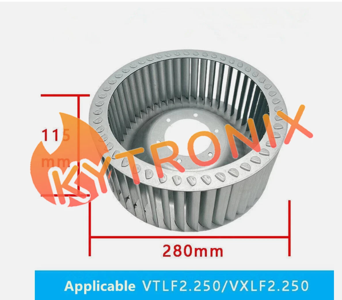 vacuum pump VTLF2.250 VXLF2.250 iron cooling fan