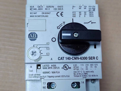 new 1pc for refurbished 140-CMN-6300 circuit breaker
