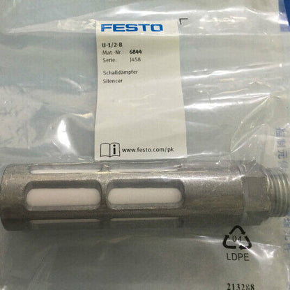 Festo Silencer U-1/2-B 6844 Unique Piece - FESTO