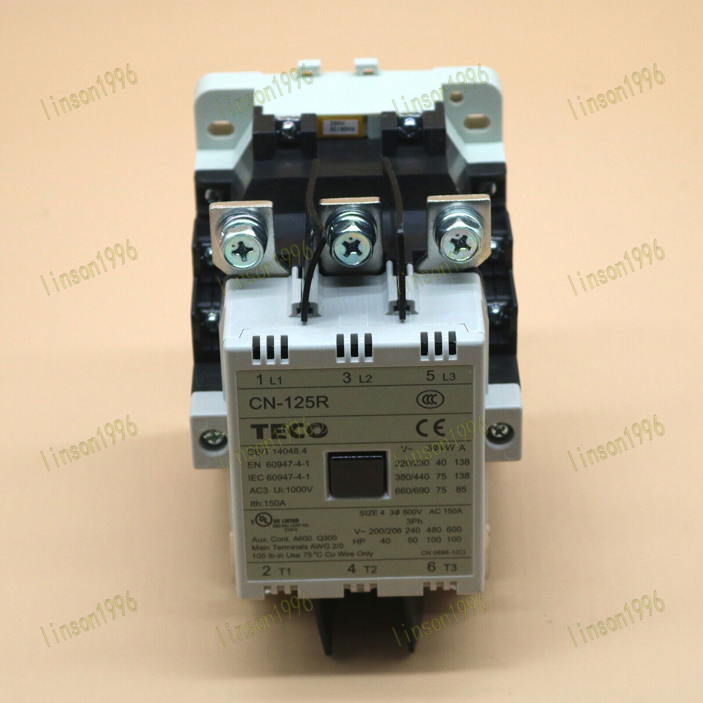 TECO CN-125R Magnetic Contactor 220V - TECO