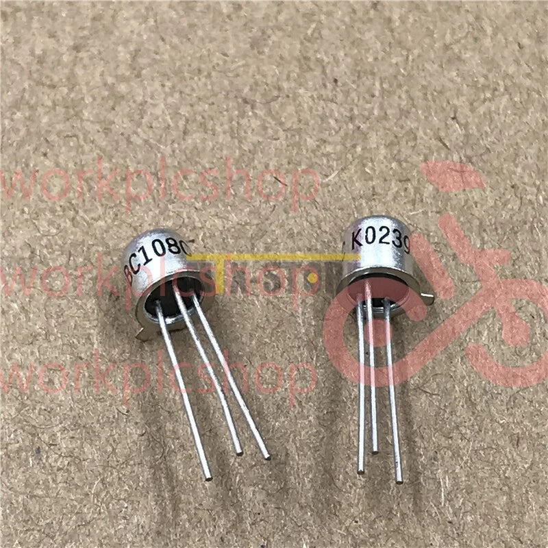 5PCS BC108C BC108 NPN SILICON ,TRANSISTOR CAN3