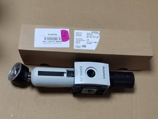 1pcs AVENTICS R412007209 Filter Pressure Regulating Valve with Pressure Gauge