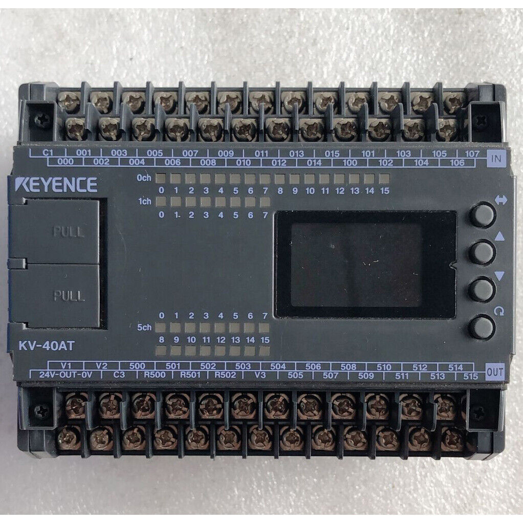 used ONE  KEYENCE PLC Programmable Controllers KV-40AT
