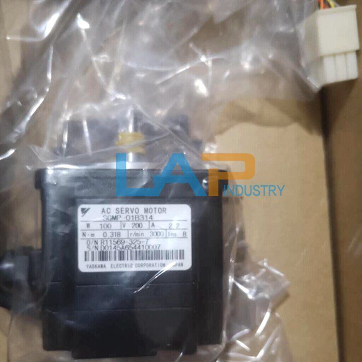 YASKAWA SGMP-01B314 AC Servo Motor 100W - New 1PCS - YASKAWA