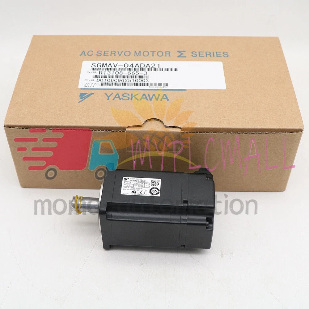 Yaskawa SGMAV-04ADA21 servo motor 1PCS #MO