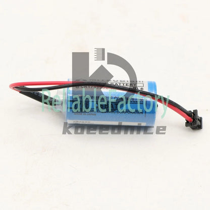 CR17335SE-R/3V Q6BAT PLC 3V Li-ion Battery For Mitsubishi Q25PRHCPU Q170HBATC