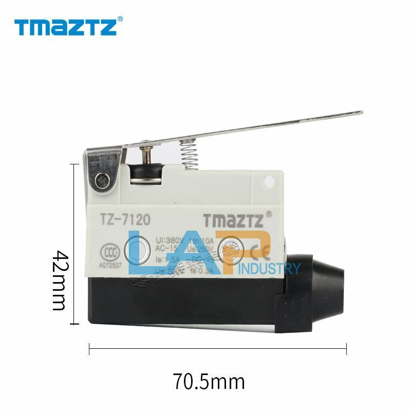 new 10 pcs/box  For TMAZTZ TZ-7120 10A 250VAC Micro Switch Limit SwItch TZ7120