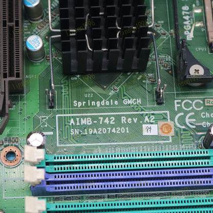 Advantech Industrial Test Unit AIMB-742 Rev.A2 - ADVANTECH