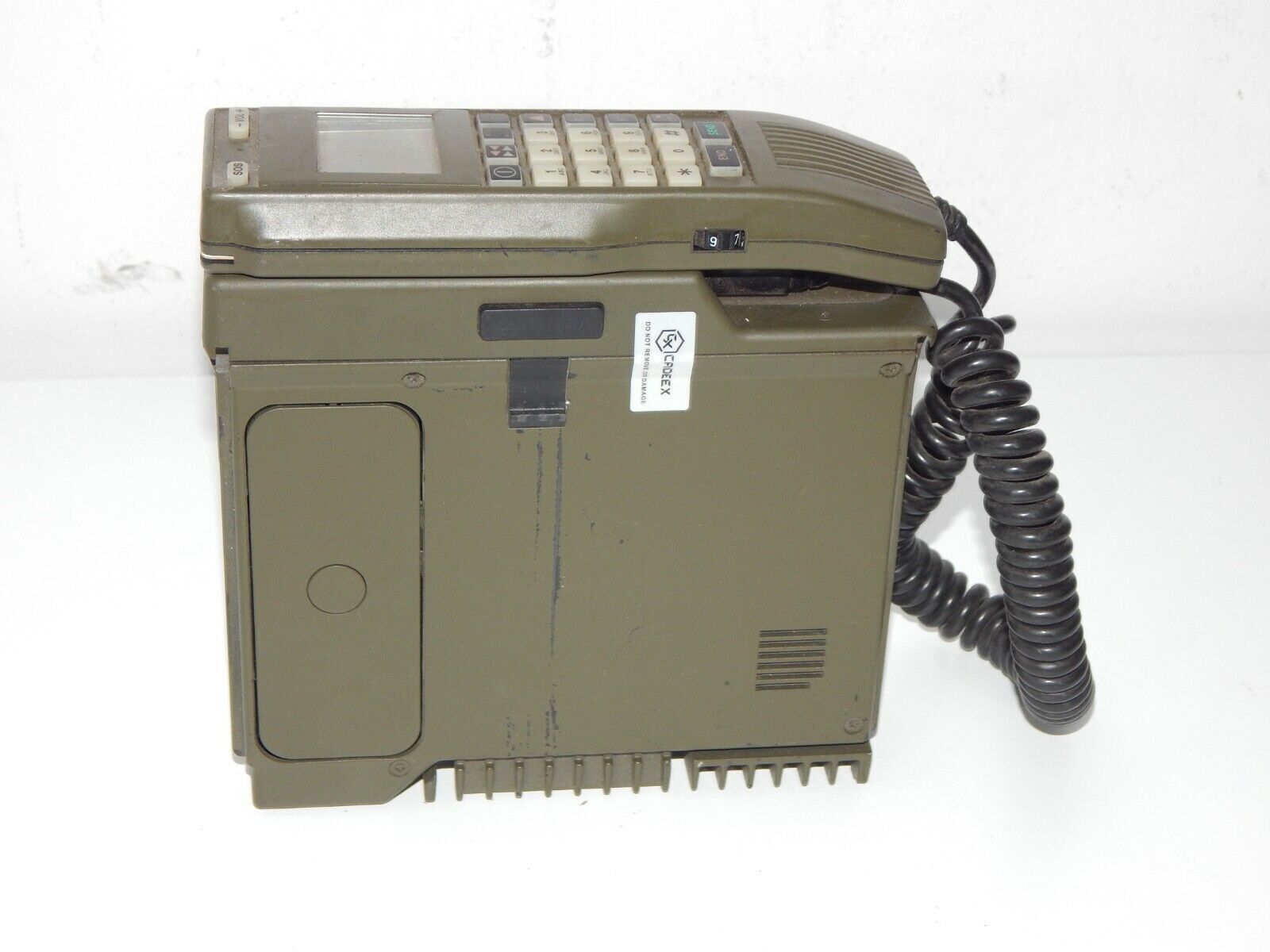 used ALCATEL 9109 DA/PA Vintage Bag Portable GSM Brick Phone - ALCATEL