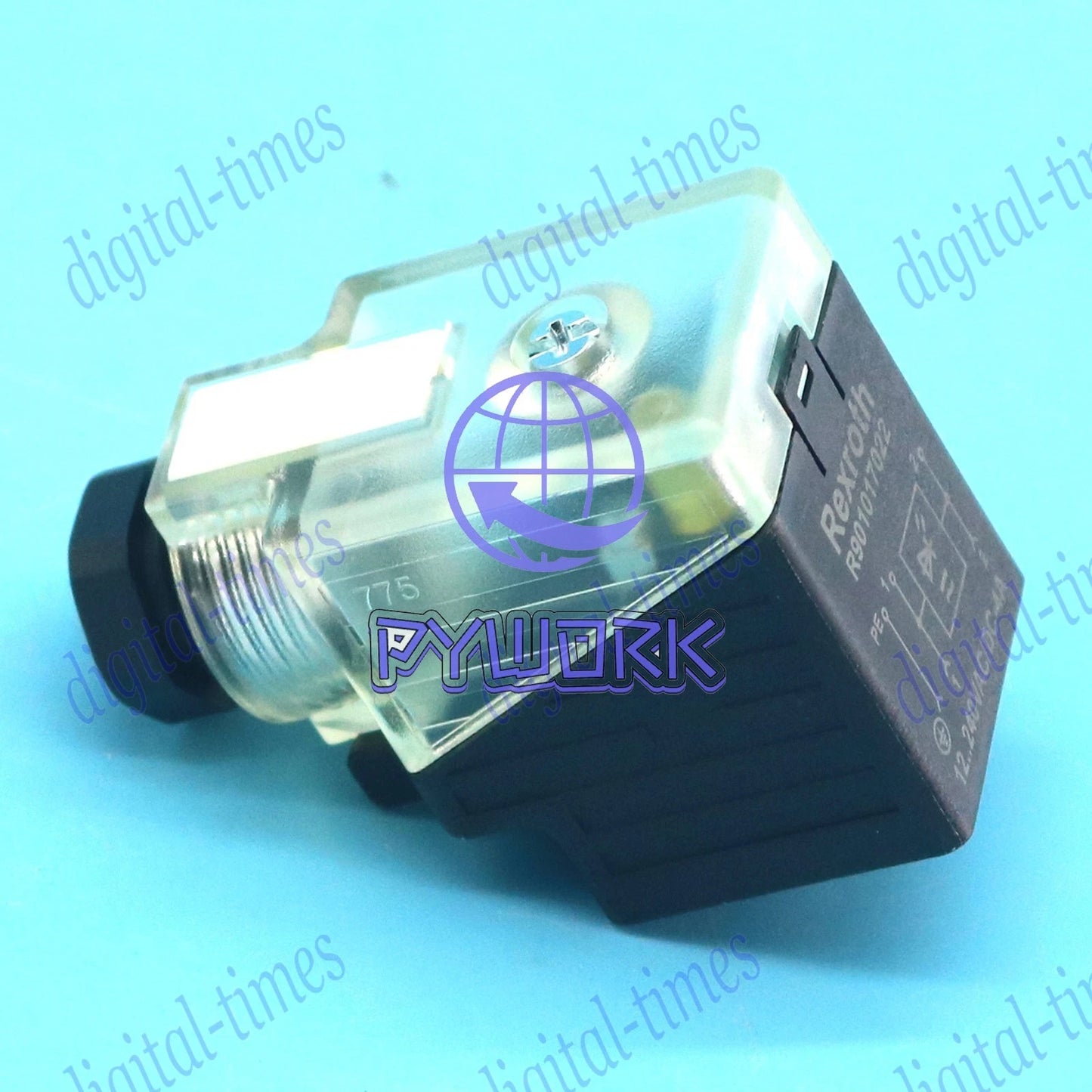 1pcs Rexroth R901017022 12-240V PLUG-IN CONNECTOR Free shipping