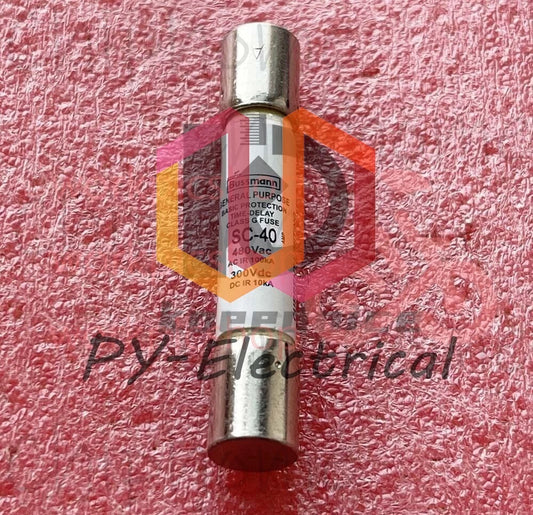 1PCS Bussmann SC-40 SC40 (40 Amp) 40A 480Vac  Fuses TIME-DELAY CLASS G Fuse