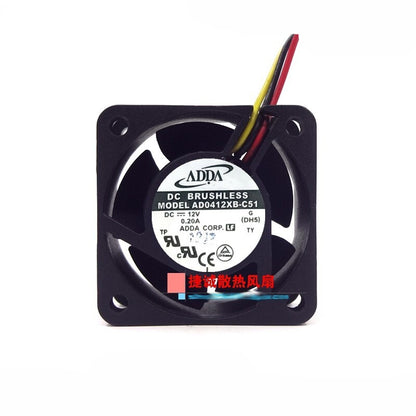 ADDA AD0412XB-C514020 12V 0.2A 4CM Power Supply Case Cooling Fan