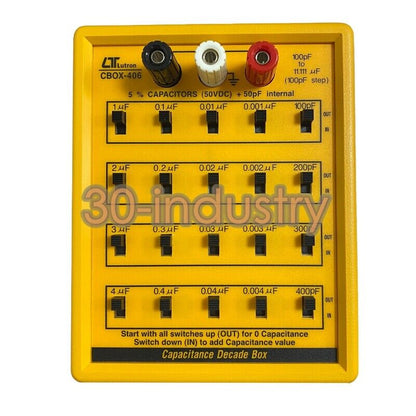 1pcs CBOX-406 small portable high precision debuggable capacitance box tester - KOEED