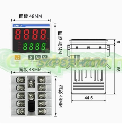1Pcs Display Intelligent Temperature Controller CTN4S-461 K type