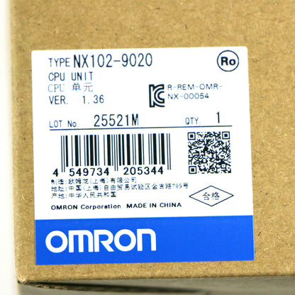 Omron NX102-9020 programmable controller - OMRON