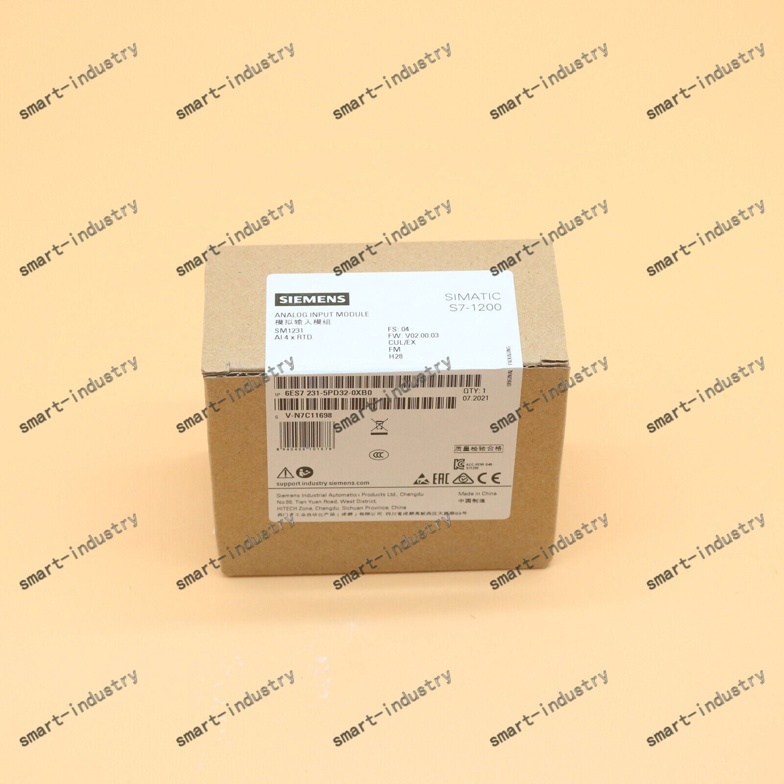 new  SIEMENS 1PS S7-1200 expansion module 6ES7 231-5PD32-0XB0 spot stocks