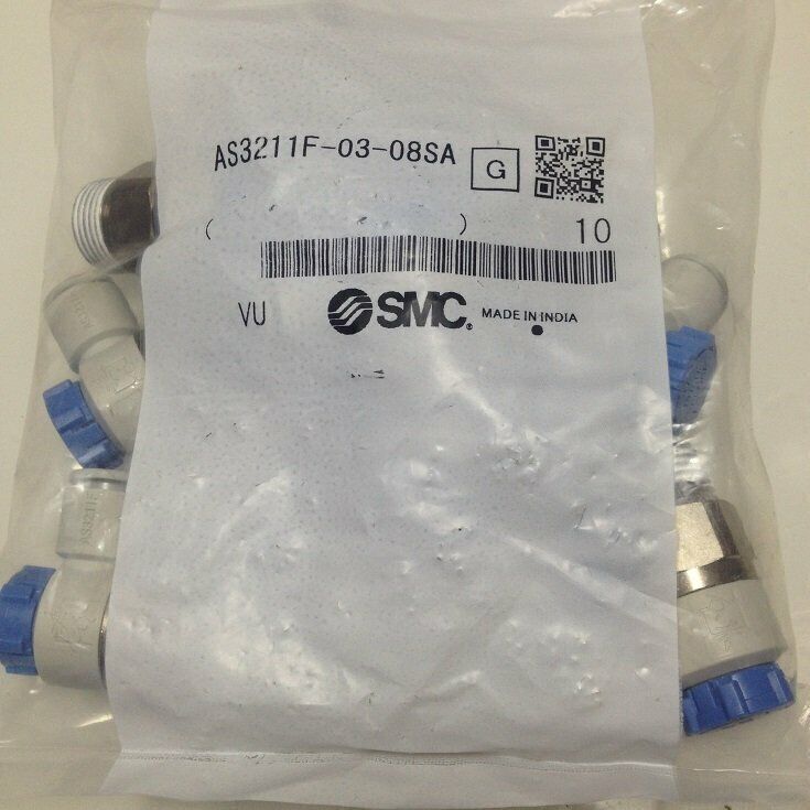 10-Pack AS3211F-03-08SA Throttle Valve - SMC
