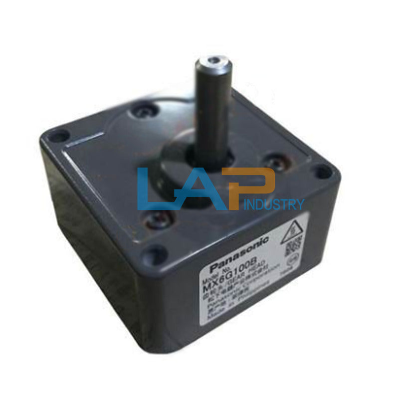 Panasonic MX6G100B Gear Reducer Gearbox 60mm 1:100 Ratio - PANASONIC