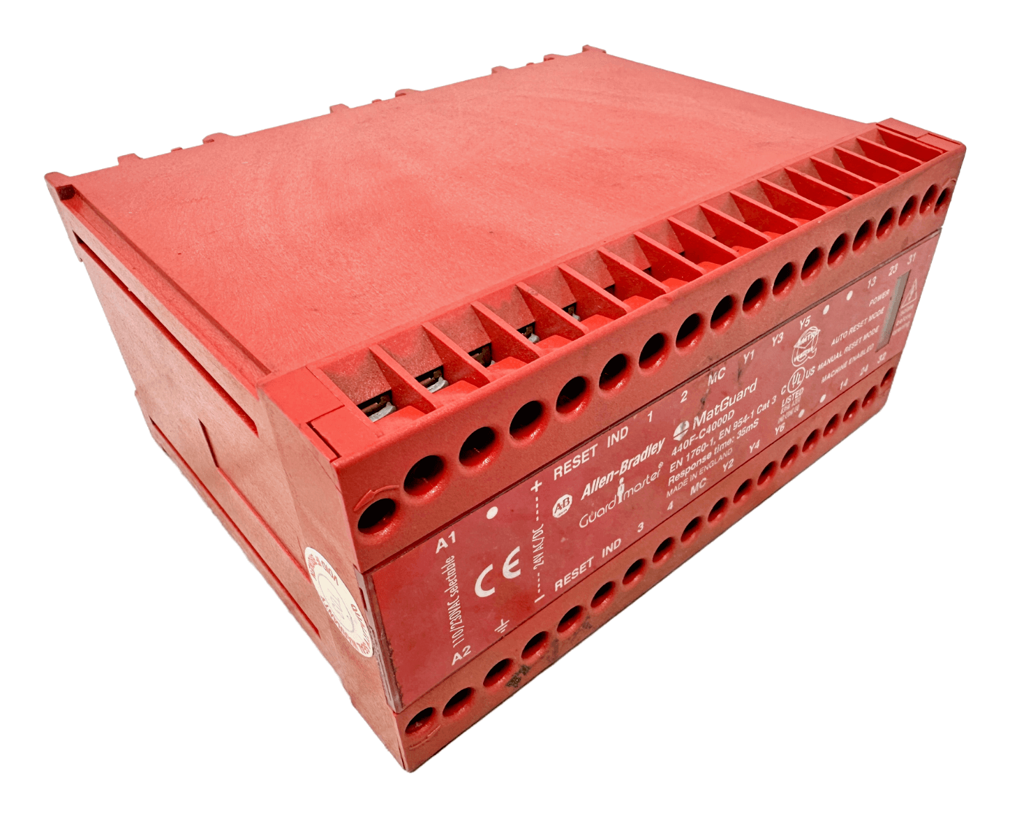 used Allen-Bradley 440F-C4000D Safety Relay - ALLEN-BRADLEY