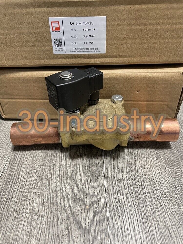 1PCS New Solenoid Valve SV32W 35mm 1-3/8 Coil 220V - KOEED