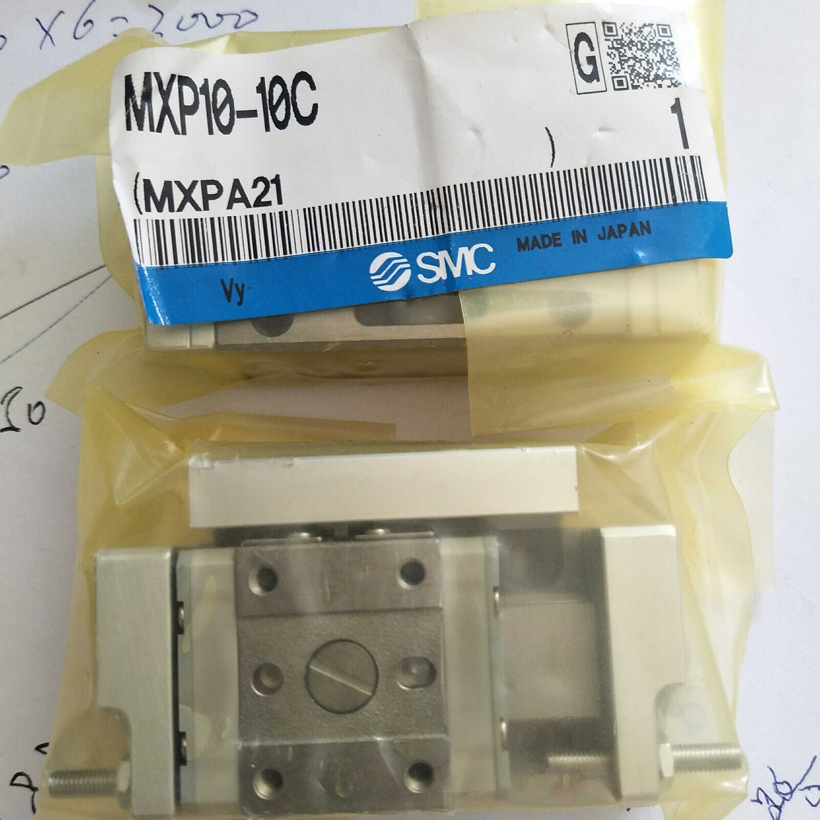 1PC SMC MXP10C pneumatic slide year - SMC