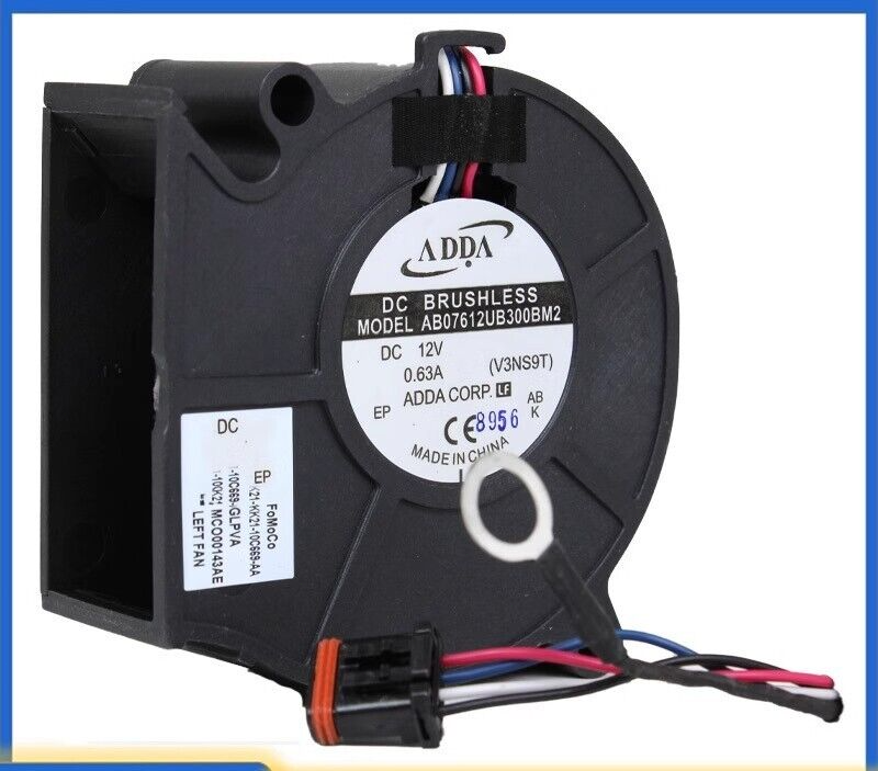 ADDA AB07612UB300BM2 12V 0.63A 7.7CM 4pin Turbo Blower Fan