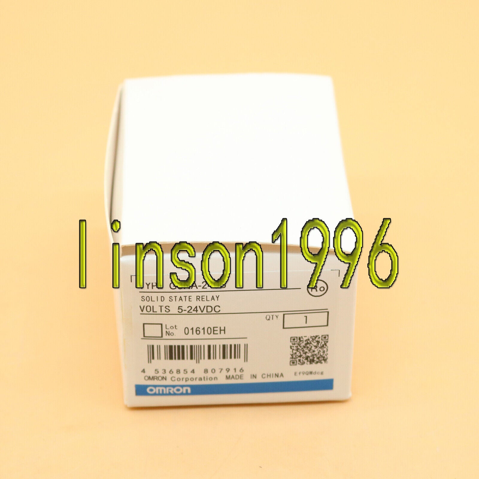 Omron G3NA-240B Solid-state Relay DC5-24V 40A - OMRON