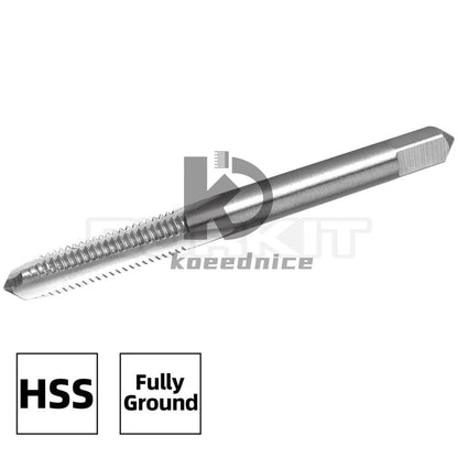 M6 X 0.75 Thread Tap Left Hand, HSS M6x0.75 Straight Fluted Machine Tap