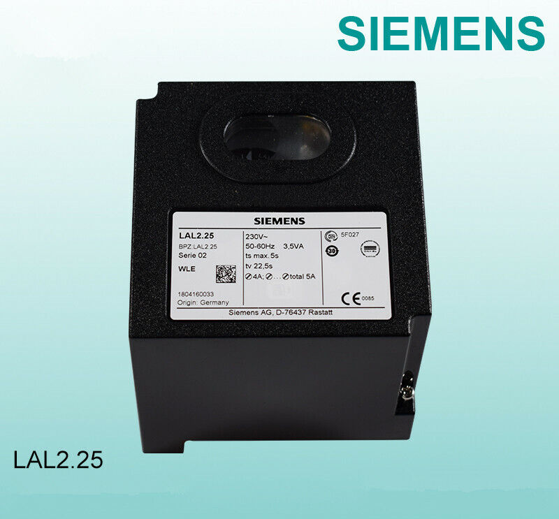 new Siemens controller LAL2.25 program controller