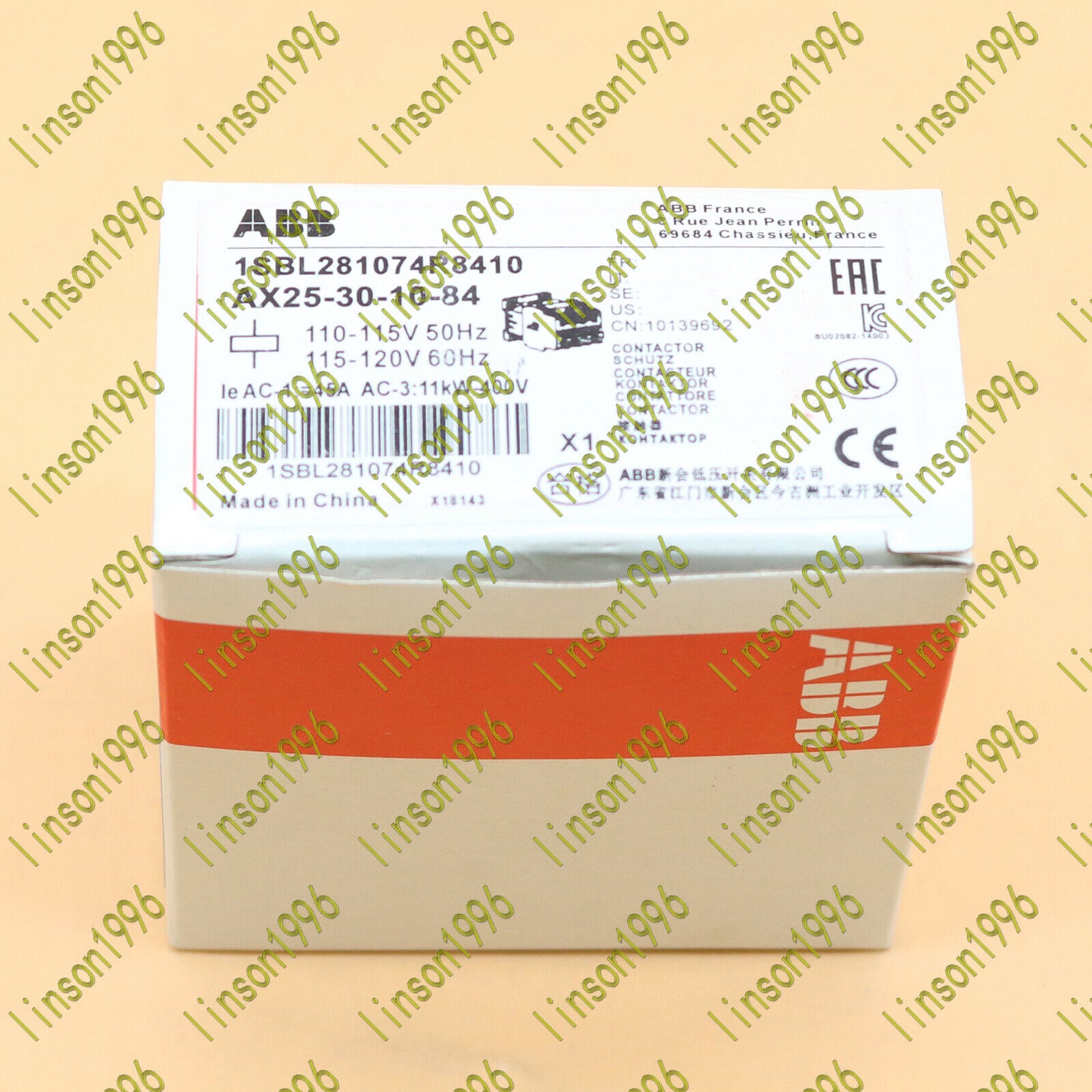 1PC ABB AX25-30-10-84 AC110V Electric Contact Fast Delivery - ABB