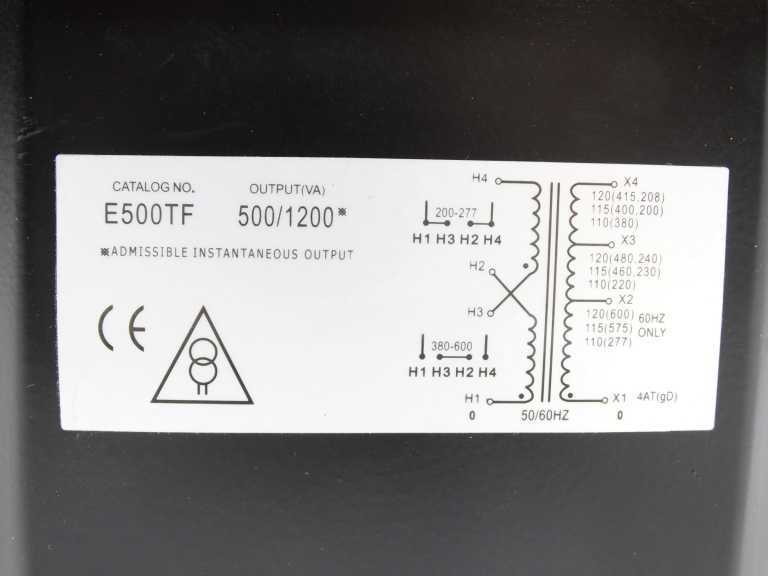 EGS ELECTRICAL GROUP E500TF TRANSFORMER E500 Transformer 500kVA 69kV/13.8kV 50Hz/60Hz - EGS ELECTRICAL GROUP